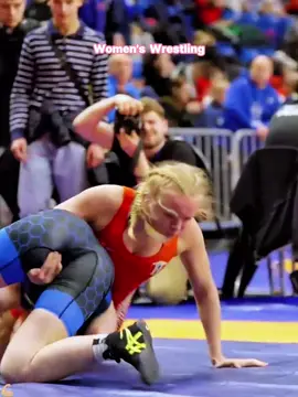 A thrilling women's wrestling match. Whose back touches the ground first? #womenswrestling #fyp #excitingmatch #TikTok #USA 