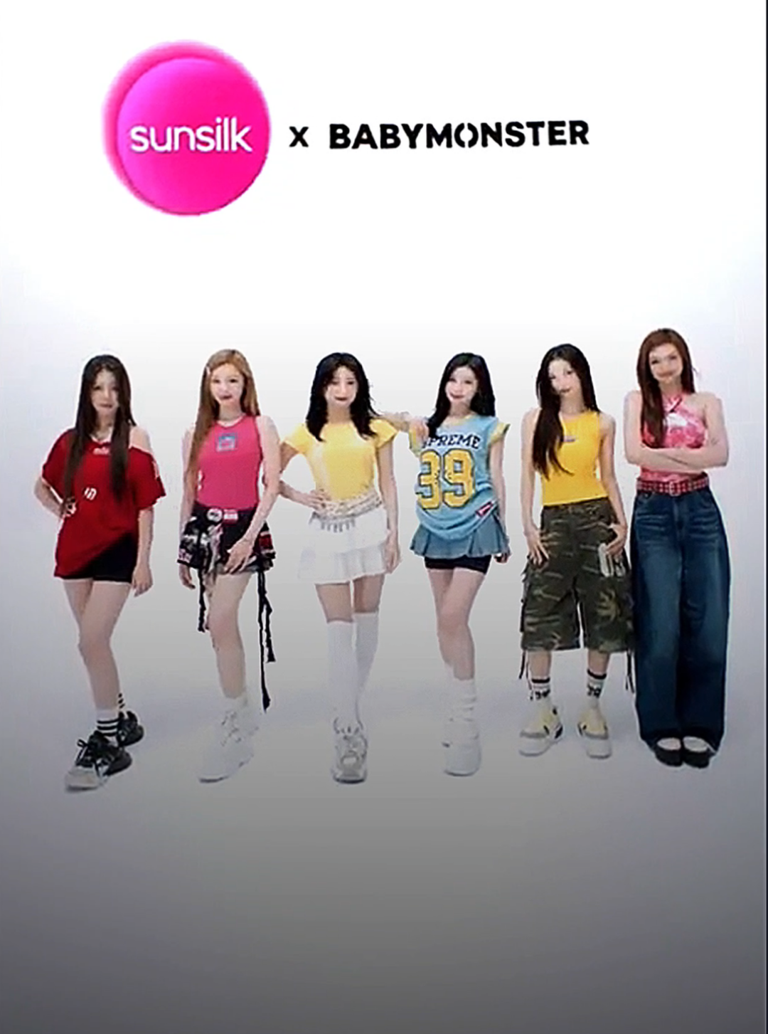 Babymonster x Sunsilk 😍🔥 [ #babymonster #tiktokpelitfyp #fypツ #theyrecool_ #베이비몬스터 ]
