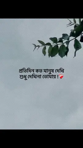 ~°প্রতিদিন দিন কত মানুষ দেখি..!! 😞 ~°শুধু দেখি না তোমায় ..!! 💗😞 #trending #foryou #fypシ #duet #foryou 