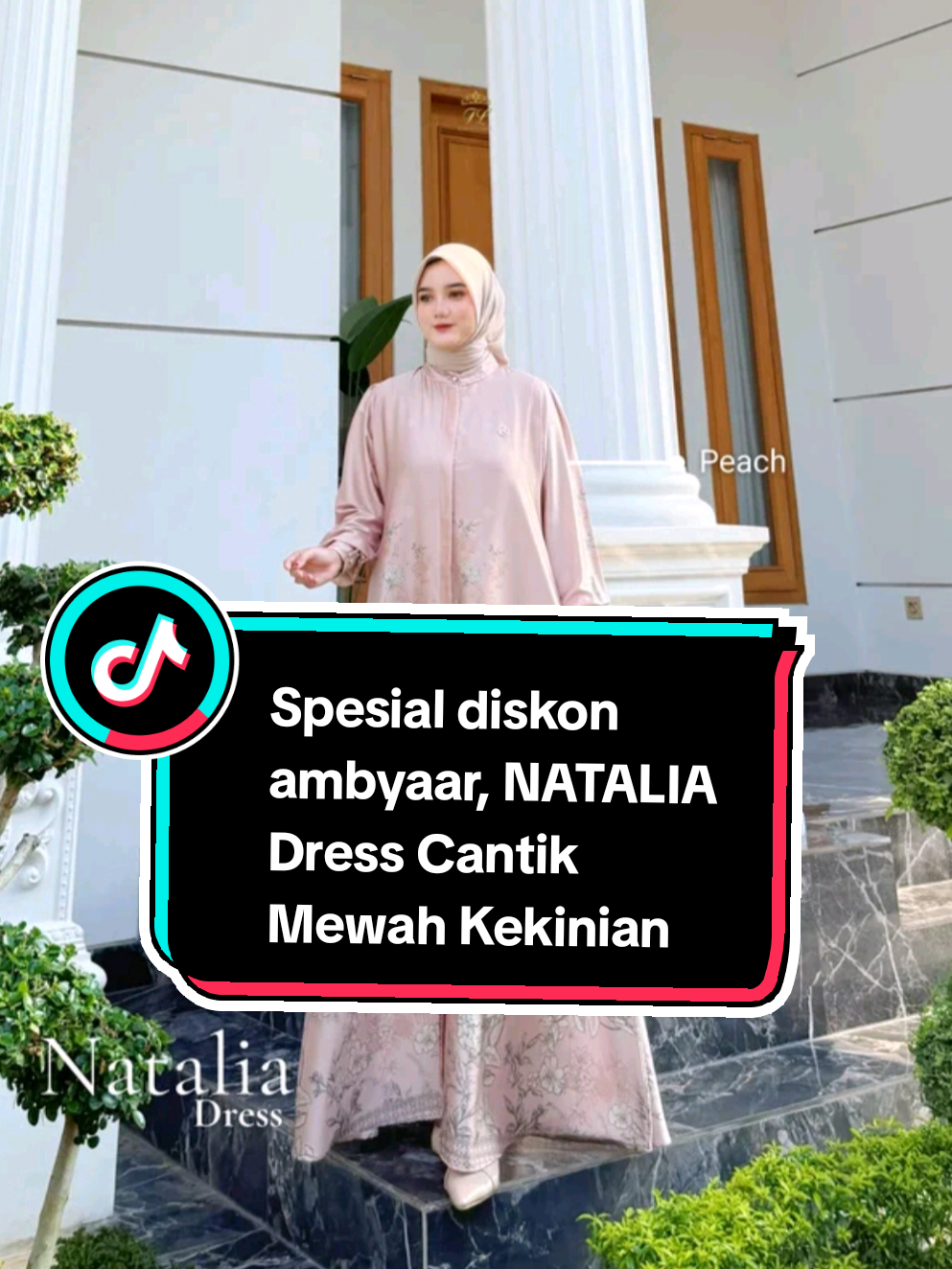 Spesial diskon ambyaar, NATALIA Dress Cantik Mewah Kekinian 🥰 #fyp #dress #gamis #promoguncang1111 #fyppppppppppppppppppppppp 