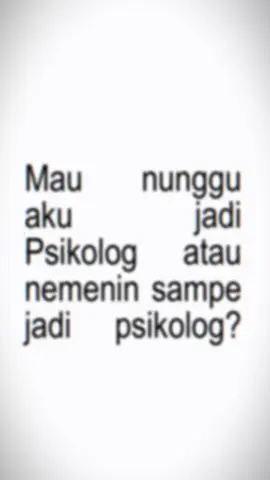 harusnya si nemenin yaa, soalnya lanjut profesi butuh husband's scholarship #anakpsikologi #psikolog #psychologystudent 