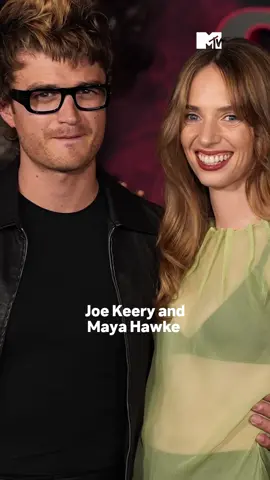 Joe Keery and Maya Hawke being the ultimate besties at the premiere of @Stranger Things season five in Los Angeles 🥹 We can’t wait to see Steve and Robin on our screens soon 🤍 #joekeery #mayahawke #strangerthings #mtvmovies @NetflixUK 
