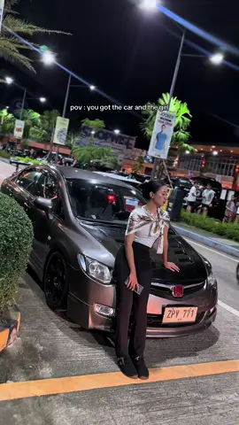 best POV ever! 🤍@its_cysexy on ig✨️ #fypviralシ #hondacivic 