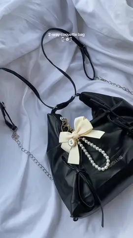 Super love ko talaga tong Pleated bow trendy bag from mumu ph😍 #coquettebag #2waybag #girlbag #shoulderbag #girliethings 