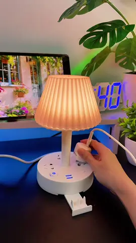 Đèn để bàn thông minh, đèn ngủ kết hợp ổ cắm USB, 3 chế độ sáng có sạc nhanh#dennguthongminh #huongtichcuc74 #huongchiase74 