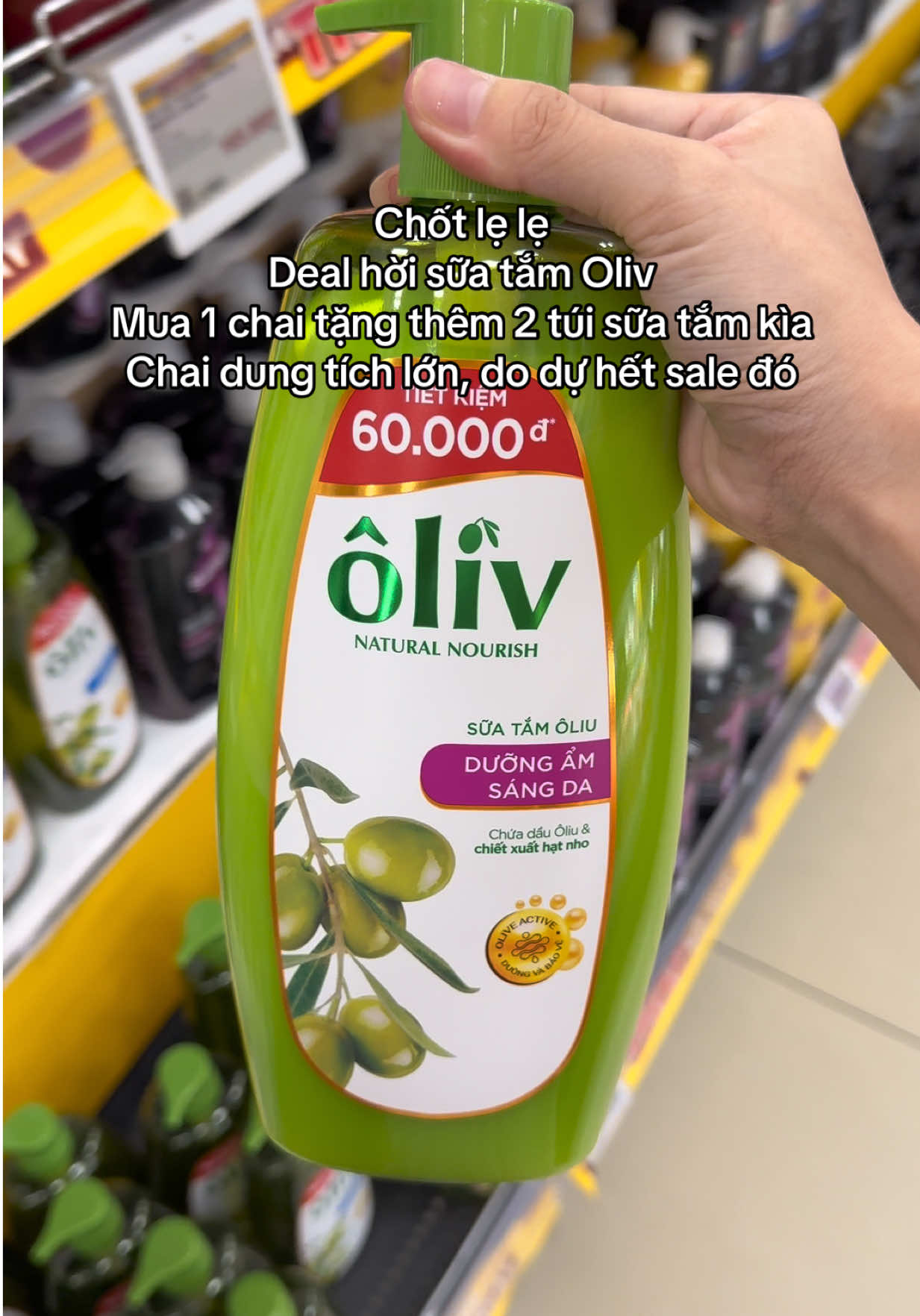 Sữa tắm nhũ hoá Oliv #oliv #purite #suatam #salevuivodoi #sale1111 