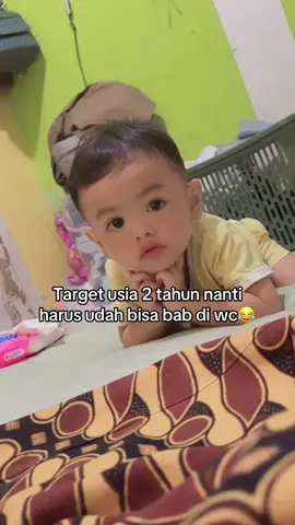 Sekarang masih bab sambil rebahan😭🤣 #fyp #babyboy #toddler #bayitiktok #baby 