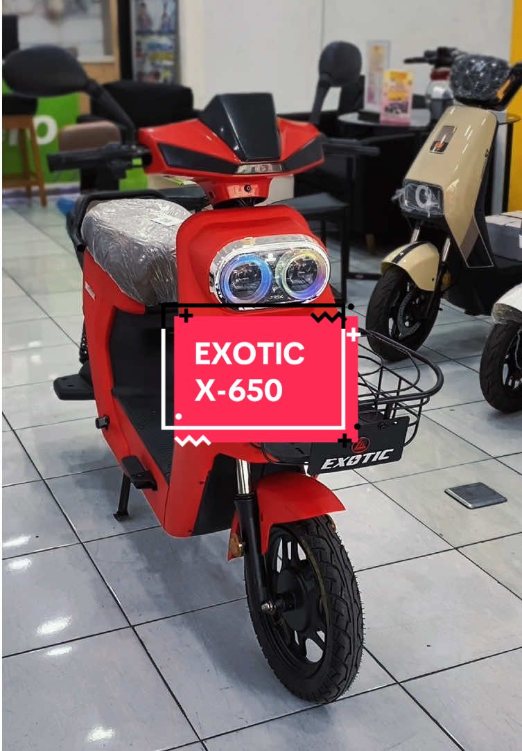 PRODUK TERBARU dari EXOTIC X-650 #sepedalistrikindonesia #motorlistrikindonesia #fyppppppppppppppppppppppp #masukberanda #fyp 