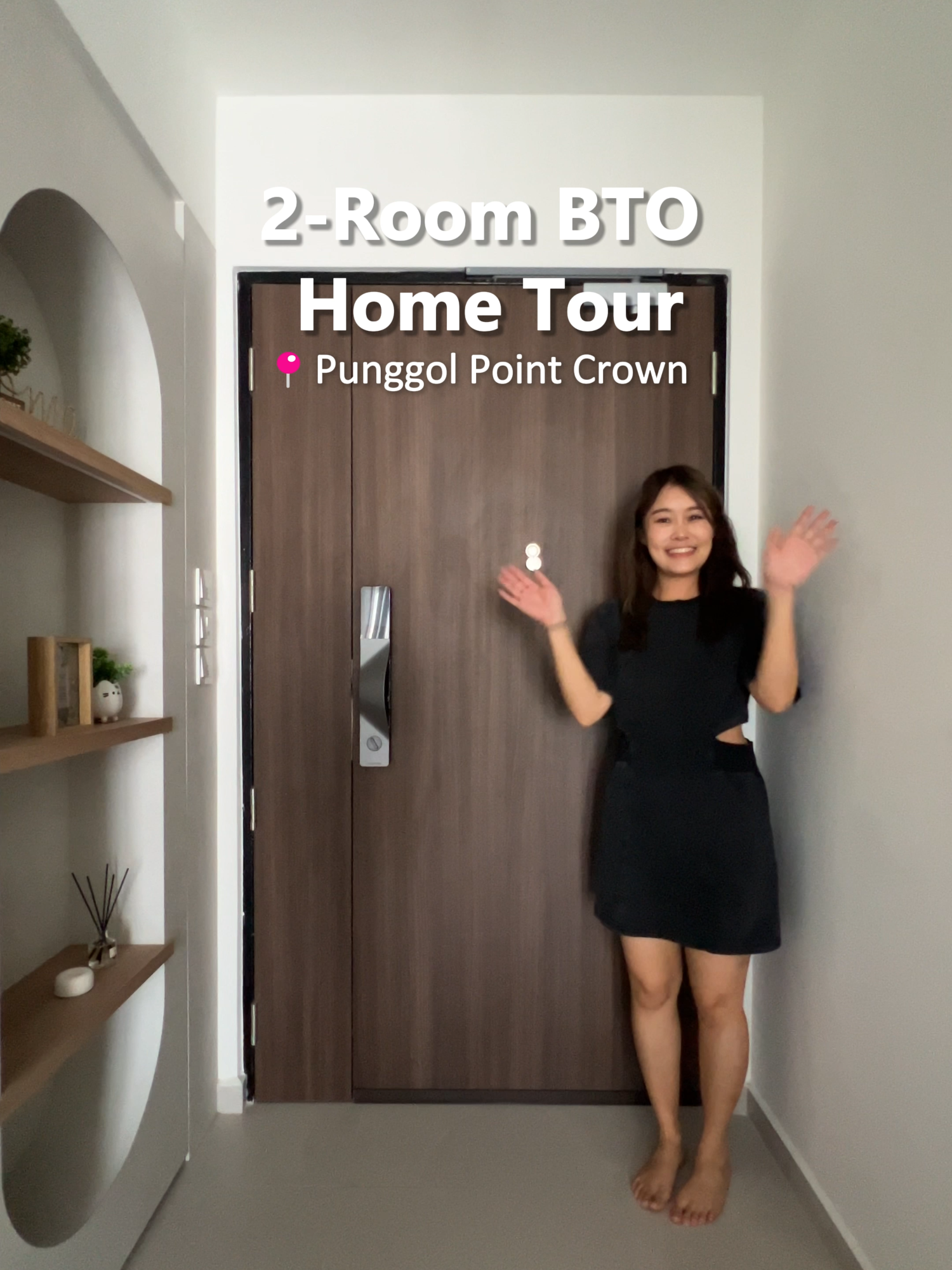 Welcome to my home!🏡 Designer: Chloe #hometour #renovation #interiordesign #singapore #fyp 
