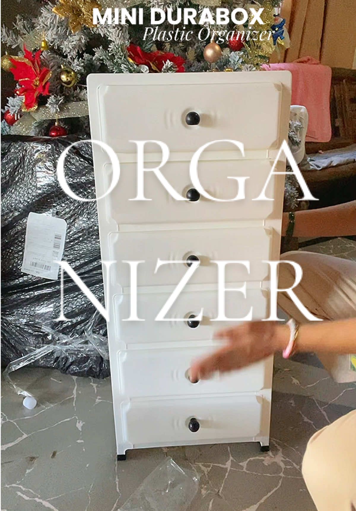 kung ayaw mo na makalat bahay niyo, dapat may mga organizer ka para paglagyan ng mga anek anek mo #plasticorganizer #miniorganizer #minidurabox 