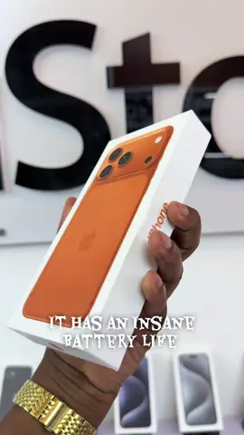 No more worries about the battery life . I don’t need a Power Bank 😊 . It’s literally insane. #iPhone17ProMax 