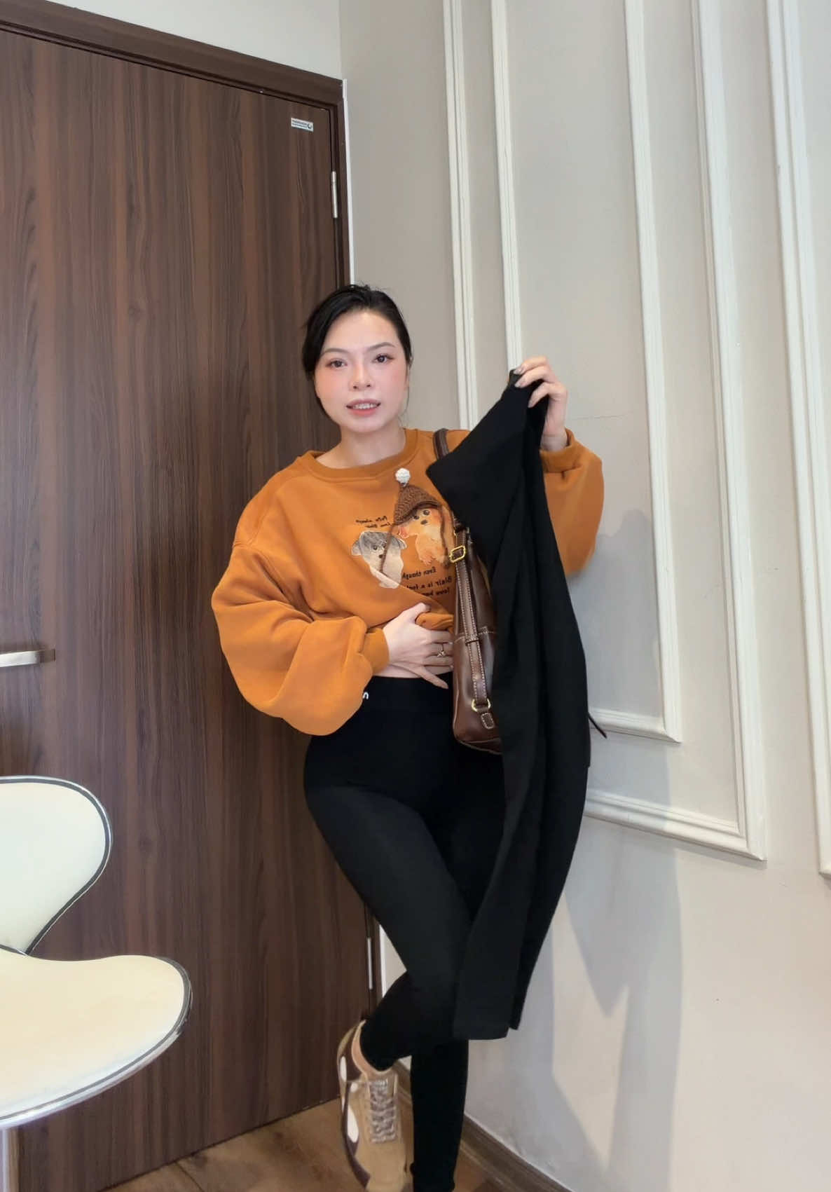 Quần legging lótlông#ceonha3chang #phoidoxinh #thoitrangnu #viral 