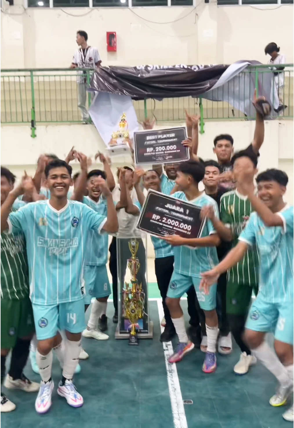 The champions are here! 🥇 Congrats to the unstoppable team who owned the court and took the gold! ⚡️🔥 #CSS2.0  #CSS2025 #HimakomMakinJaya #UniversitasLampung #FMIPAUnila