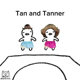 TAN AND TANNER #rotoscope #meme #mitchelmusso #animation #meme 