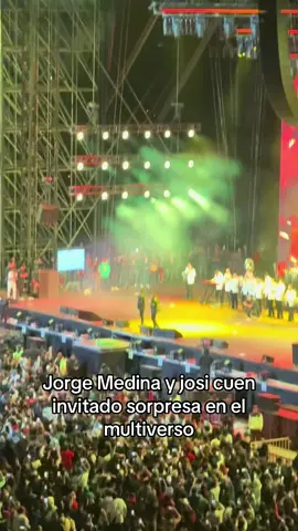 Jorge Medina y josi cuen invitado sorpresa en el multiverso #juntos #jorgemedina #josicuen #multiverso #estadiognp 