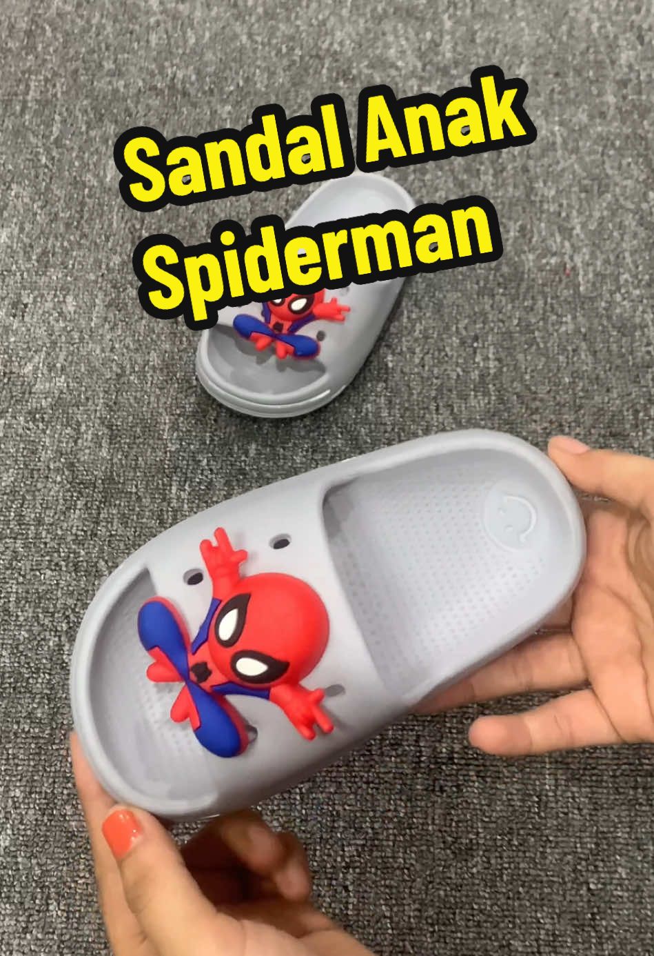 Sandal Anak Spiderman Lucu dan Gemesh | sandal anak karet | sandal anak keren #sandal #sandalviral #sandalanak #sandalanaklucu #sandalanaklakilaki 