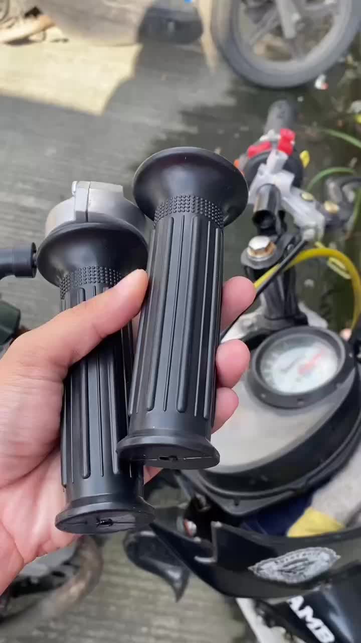Universal Mini Quick Throttle Handle Grip Set with Cable Fast Response Throttle For Modified Motorcycles 