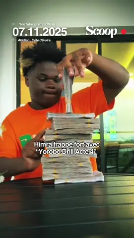 Le rappeur Himra revient en puissance avec une diss track de 6 minutes, disponible dès maintenant sur YouTube. Un morceau percutant, aux lyrics tranchants et au flow énergique, qui relance le débat sur la scène drill ivoirienne. #Himra #YoroboDrillActe4 #RapIvoirien #fyp #cotedivoire🇨🇮 