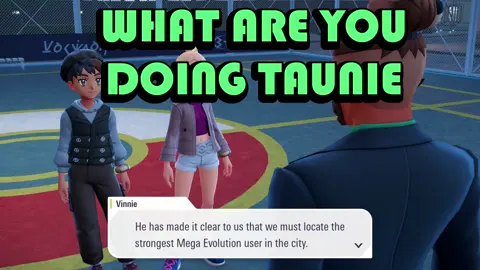 WHAT ARE YOU DOING TAUNIE  #viral #pokemon #pokemonlegendsza #fyp 