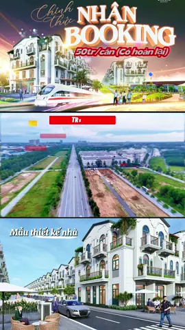 Nhà phố thương mại mặt tiền Lê Lợi 40m Trung tâm hành chính TP.HCM mới 50tr giữ chỗ (có hoàn lại) – Zá từ 4T.ỷ /căn (1 trệt 1 lửng 1 lầu). Bank hỗ trợ 65 - 70% #GoldenBoulevard #HoaLoi #BecamexIDC #Dautu #NhaPho