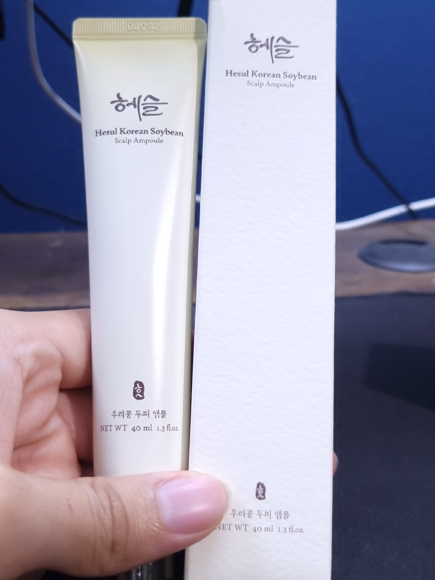 Hesul Korean Soybean Scalp Ampoule 😁 Skincare / Haircare ✨️ #koreanskincare #koreanhaircare #skincare #haircare #scalpcare 