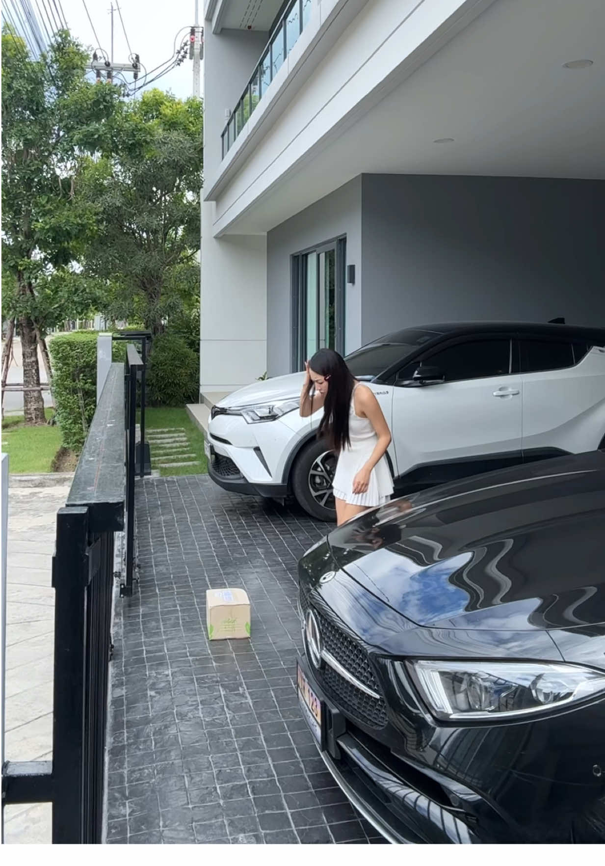 เปิดบ้านมาตกใจขอถ่ายก่อน เผื่อมีเซอร์ไพร์ส🤭 #jarvit #กลูต้าเชอร์รี่