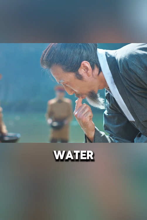 The man just took a sip of the river water and knew there was gold in it.