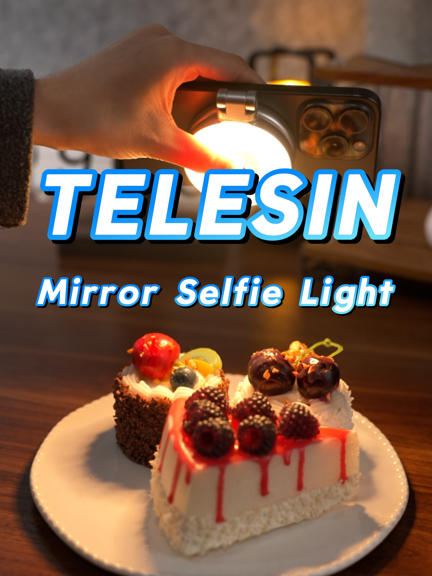 The best thing to have for taking better pictures.😍 A foldable magnetic fill light that even comes with a mirror for selfies and also doubles as a phone stand! #selfielight #compactlight #magsafe #lighting #gadget #fyp #viral #trending #selfielight #backcamera #mirrorforbackcamera #tiktokshopmademebuyit #photography #light #selfie #filllight #shooting #ringlight #contentcreatortools #Vlog #phoneaccessories #magneticlight #contentcreator #telesin #TikTokShopBlackFriday  #TikTokShopCyberMonday #gifts