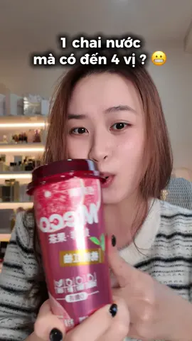 1 chai nước mà có đến tận 4 vị khác nhau ? 🤔🤩😬#rinavaseoul #trending #viral #mukbang #food 