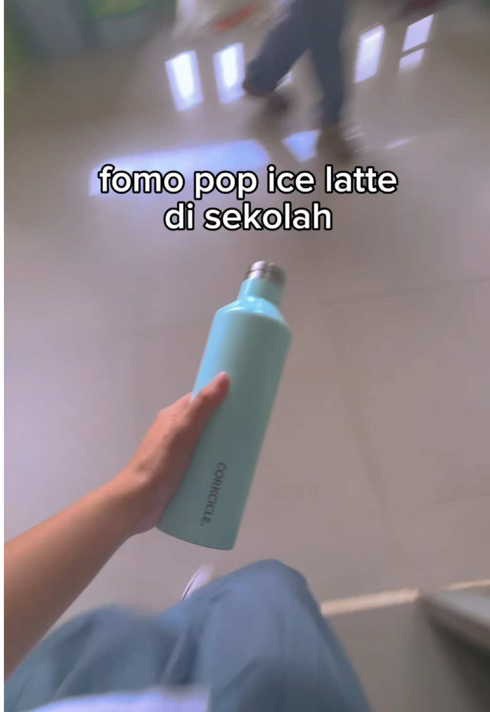 pop ice latte kelas sebelah viral jir #keisya #cegil #masaama #jualandikelas #popice 