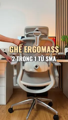 Thêm một chiếc ghế xịn xò đến từ nhà SMA, em này là Ergomass vừa là ghế CTH kết hợp máy massage luôn. Anh em tham khảo nha #khanhhungsetup #khanhhungsetup #ghecth #sma #ergomass 