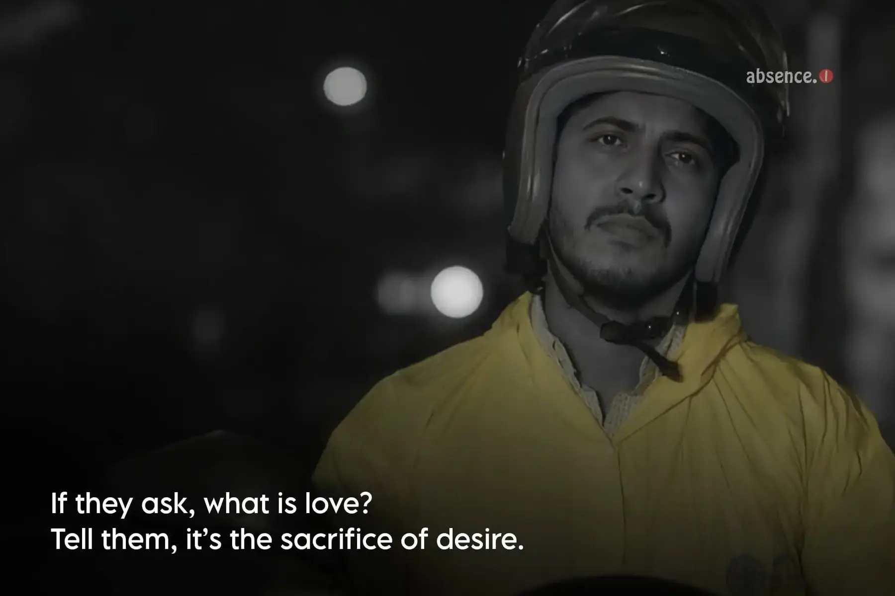 If they ask, what is love? Tell them, it's the sacrifice of desire. #tawsifmahbub #natok #banglanatok #drama #emondinetarebolajay 
