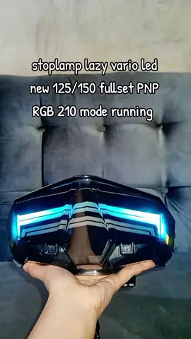 stoplamp lazy vario led new 125/150 tahun 2017-2025 fullset pnp RGB 210 mode running tinggal colok soket #stoplamplazyvario #aksesoriesmotor #variasimotor #variomodifikasi #vario125 