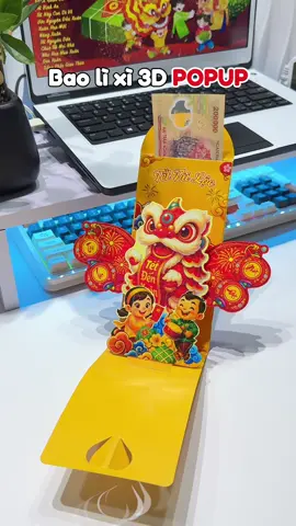 Mẫu bao lì xì tết 2026 đẹp quá mọi người ơi, lo mua sớm để hết mẫu đẹp, này mua về lì xì ba mẹ quá ý nghĩa luôn #baolixitet #tet2026 #lixitet #tết #baolixi3d 