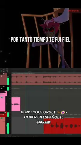 DON'T YOU FORGET EN ESPAÑOL LATINO - COVER 🦌👒 (Próximamente ft. @AkaiM)  Siguen saliendo covers de Hazbin Hotel temporada 2 ~ 🎙 Gracias por todo el apoyo en Hazbin Guarante (Trust us)!!  -  #hazbinhotel #alastor #fandub #rosie #doblajelatino 