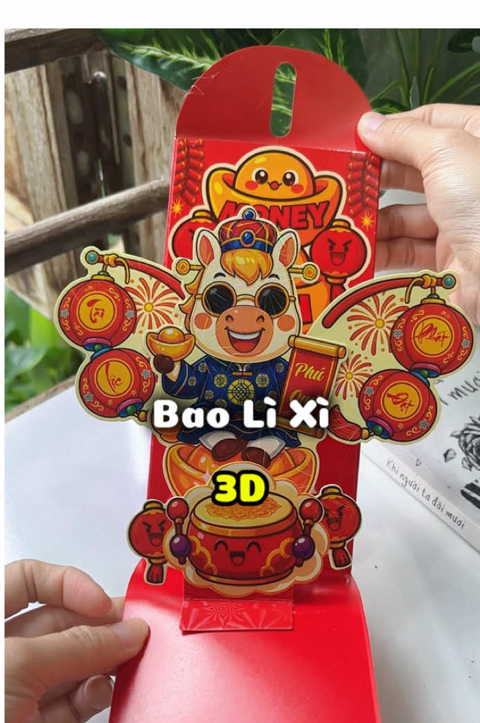 Mấy mẫu bao lì xì này đang là hot trend năm nay đó #baolixi #baolixitet #baolixi3d #Tet2026 #tetbinhngo 