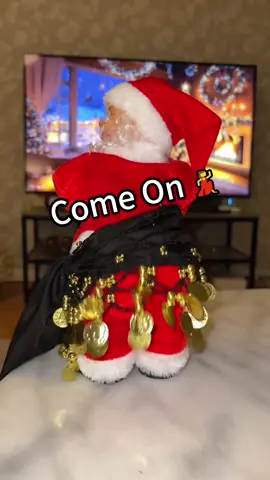 Santa claus makes everyone dance,it's the perfect Christmas gift 🎄😍#santa #santadance #christmas #dancingsanta #christmasgiftideas