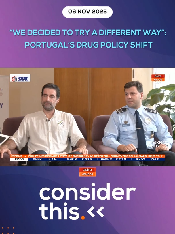 Melisa Idris speaks to Dr Nuno Capaz, Sociologist at the Lisbon Dissuasion Commission, Portugal, about how Portugal’s heroin crisis in the 1980s and 1990s led to a bold shift in approach, treating drug use as a health issue instead of a crime. He explains how decriminalisation works in practice and why it’s important to distinguish it from legalisation. #ConsiderThis