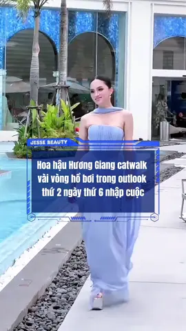 Mà bả búi lên đẹp và sang thật sự có sao nói vậy! #queenbeauty_team #jessebeauty12 #huonggiang #missuniverse #tiktokgiaitri 