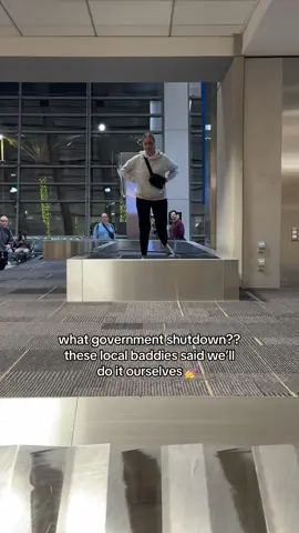 never wait on a gov employee to do a pissed off travelers job  