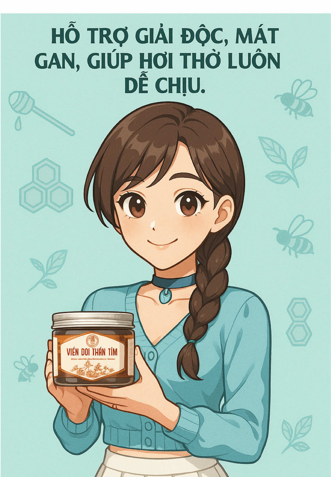 Nhỏ mà có võ - viên dòi thân tím mật ong bí quyết detox tự nhiên mỗi ngày! #suckhoesacdep #suckhoechomoinguoi #viendoithantim 