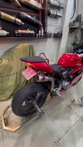 Ducati 899 lên cặp akrapovic moto 3 tê #akrapovic #moto3 #ducati899 #pkl 