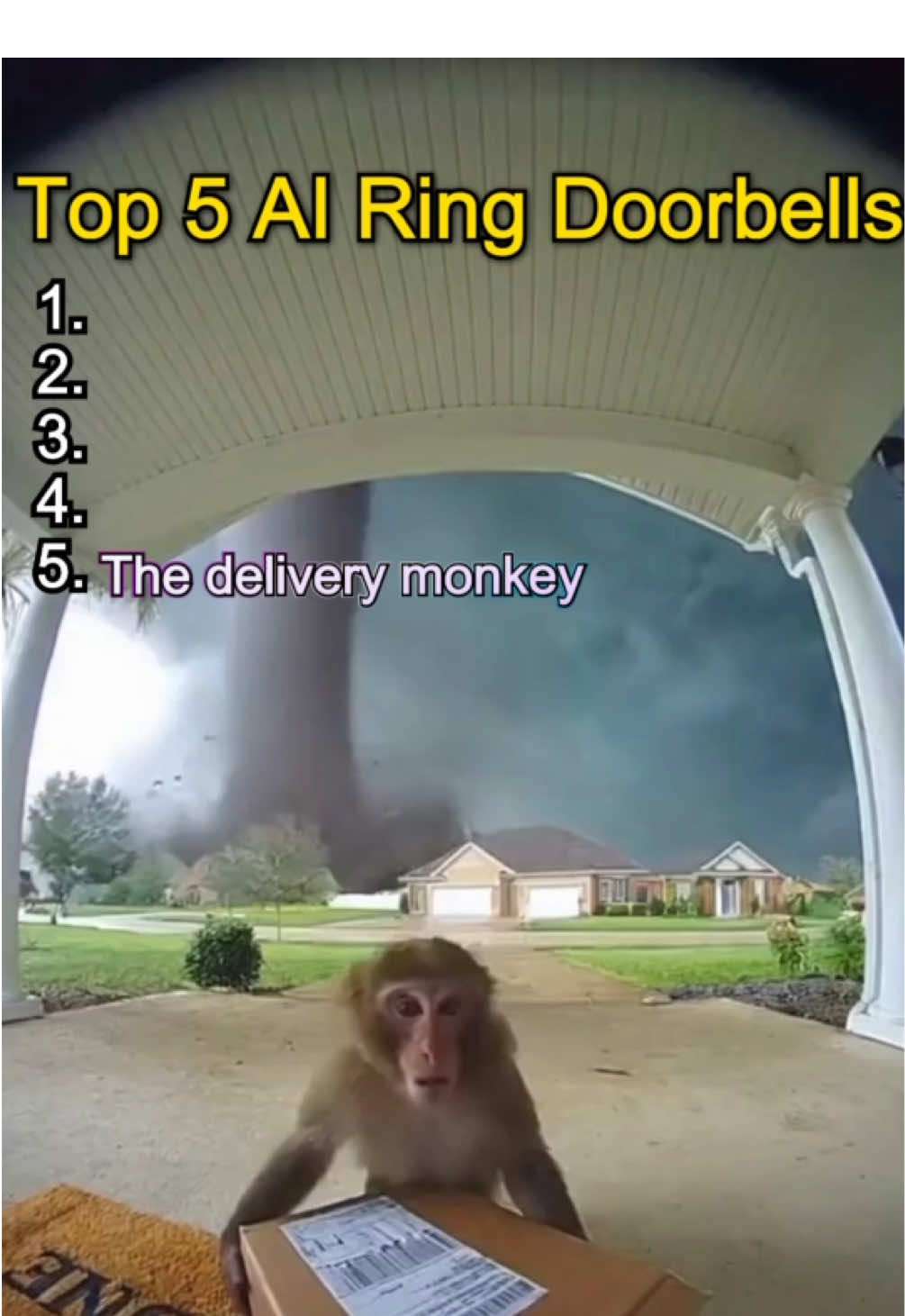Top 5 Sora AI doorbell videos🤣🔥#edimakor #edimakorxsora #sora2 #doorbellcamera #ringdoorbell 