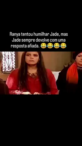 Jade sempre tem uma resposta afiada 🤣🤣 #novelas #reels #foryou #novelasglobo #ironia     