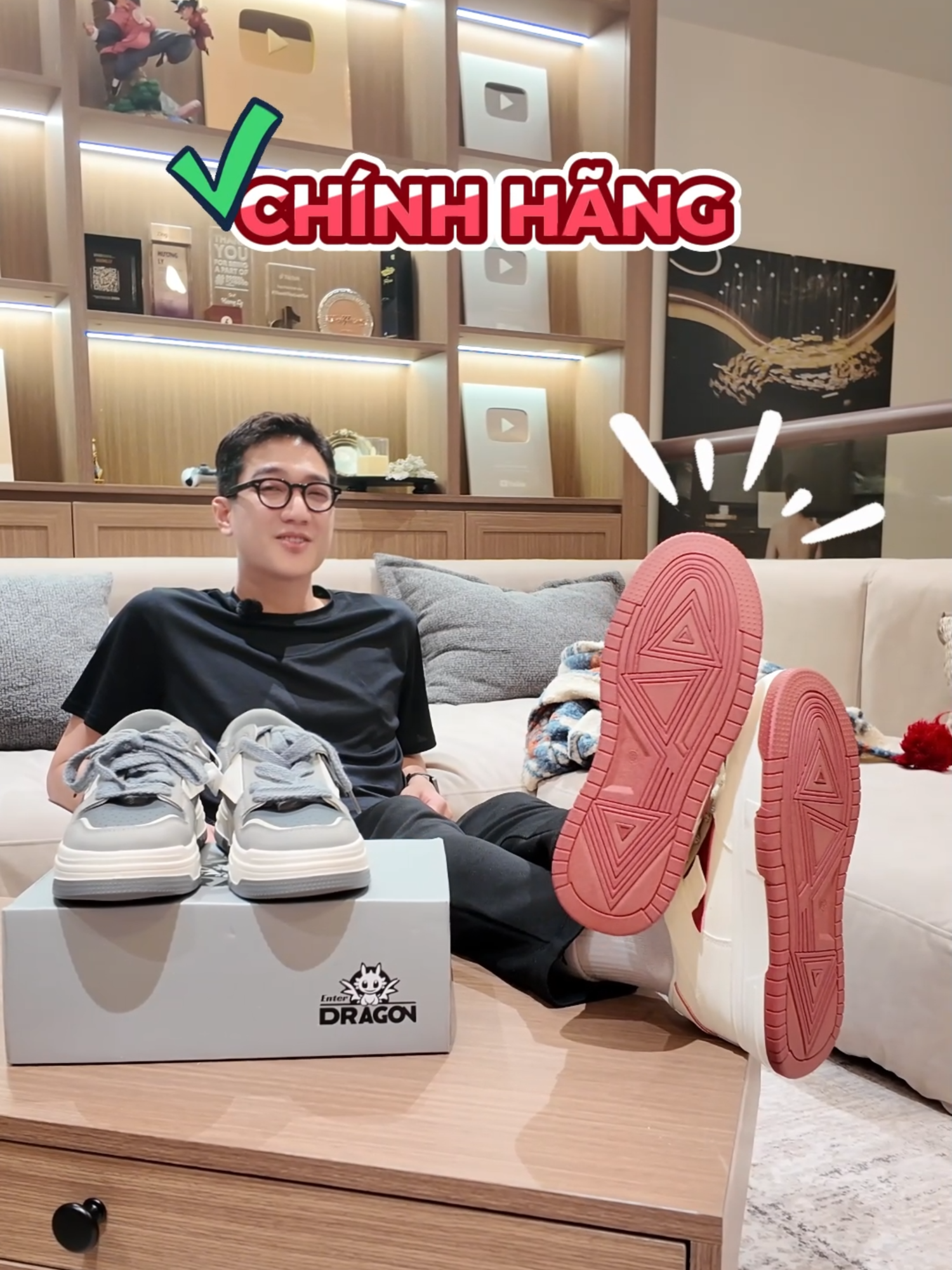 Giày êm giá mềm dáng xinh nào cả nhà #tranbatreview #tiktokshop #giaydep #giaytheothao #giaysneaker #enterdragon