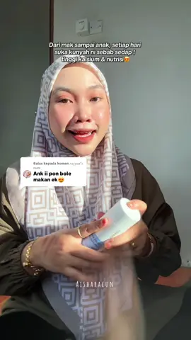 Membalas kepada @𝑟𝑎𝑦𝑦𝑎𝑛’𝑠 𝑚𝑜𝑚 seisi keluarga boleh amalkan  Susu kambing ni tau,tak perlu bancuh kunyah kunyah je senang lepastu banyak khasiat #goatmilk #goatmilkchewable #susukambingg #oxyenergy #oxyenergymy