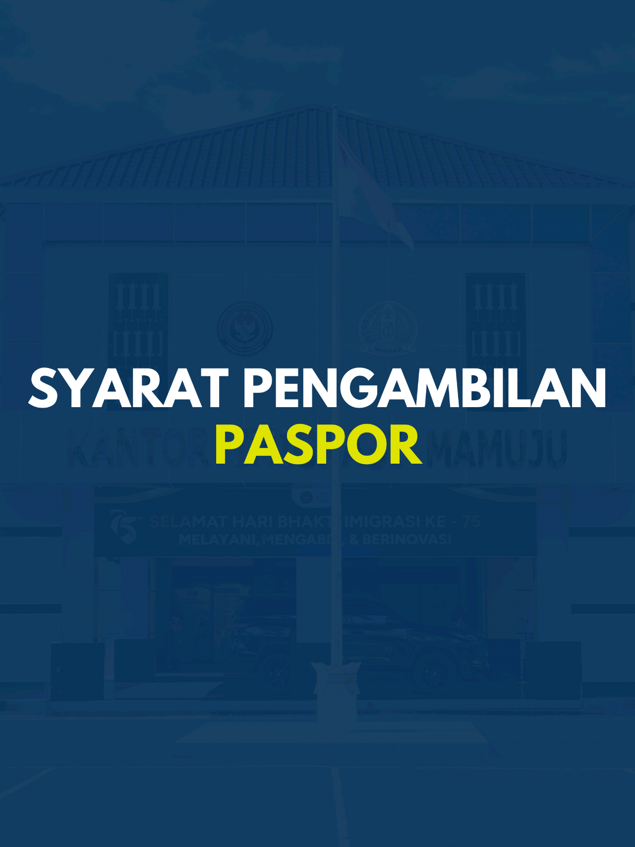 Halo Sahabat Mido! 👋 Sudah melakukan permohonan paspor? Sebelum datang ke kantor imigrasi, pastikan kamu sudah melengkapi syarat pengambilan paspor, ya! Cek video berikut untuk tahu apa saja yang perlu kamu bawa agar prosesnya lancar dan cepat ✅ #KemenimipasRI #Imigrasi #ImigrasiMamuju #Paspor 