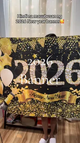 Naubusan ako last yeat nitong 2026 Happy New year banner kaya nag palobo pa talaga kmi hahaha !  Happy New Year Banner 2026  New year backdrop 2026  Black gold 2026 Happy New year Backdrop 2026  2026 Backdrop for photoshoot Happy New year Banner Set  Happy New year Decoration 2026  Banner 2026  #happynewyear2026Banner#happyNewyear2026Backdrop#happynewyearsetdecoration#NewyearBackdrop#2026