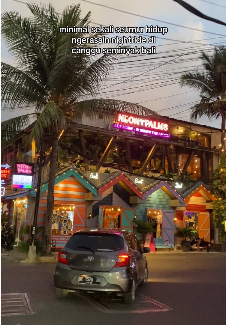 night ride bali #nightride #canggu #seminyak 