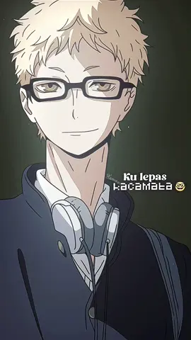 — Iya sayang  - (Cr: Gua gatau, dapat dari komentar vt lain) #4u #tsukishima #tsukishimakei #haikyuu #xybca 